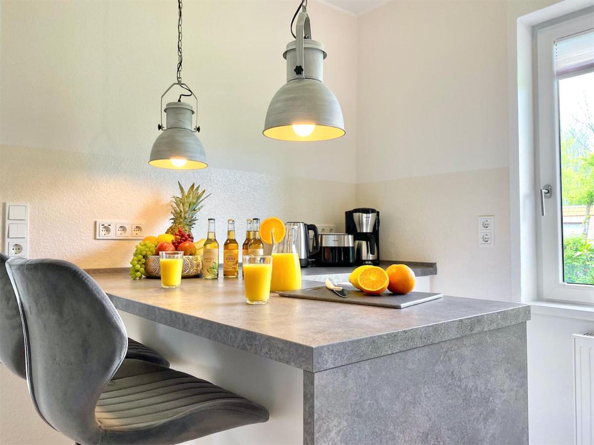 Ferienhaus Weserbrandung Nordenham Dış mekan fotoğraf